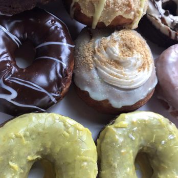 The Donut Kitchen - Lemon blueberry, key lime pie, banana pudding, m&m! So great - Donuts Near Me - McKinney, Texas The Donut Kitchen - Lemon blueberry, key lime pie, banana pudding, m&m! So great - Donuts Near Me - McKinney, Texas