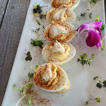Coconut Joe’s Bar & Grill - Chesapeake Deviled Eggs, with BIG hunks of jumbo lump - Bars Near Me - Edgewater, Maryland Coconut Joe’s Bar & Grill - Chesapeake Deviled Eggs, with BIG hunks of jumbo lump - Bars Near Me - Edgewater, Maryland