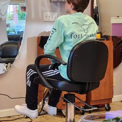 Reflections Hair Designs - Before haircut