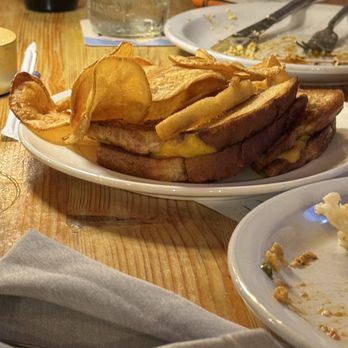 Farm Table - The kids grilled cheese and homemade chips - New American Near Me - Wake Forest, North Carolina Farm Table - The kids grilled cheese and homemade chips - New American Near Me - Wake Forest, North Carolina