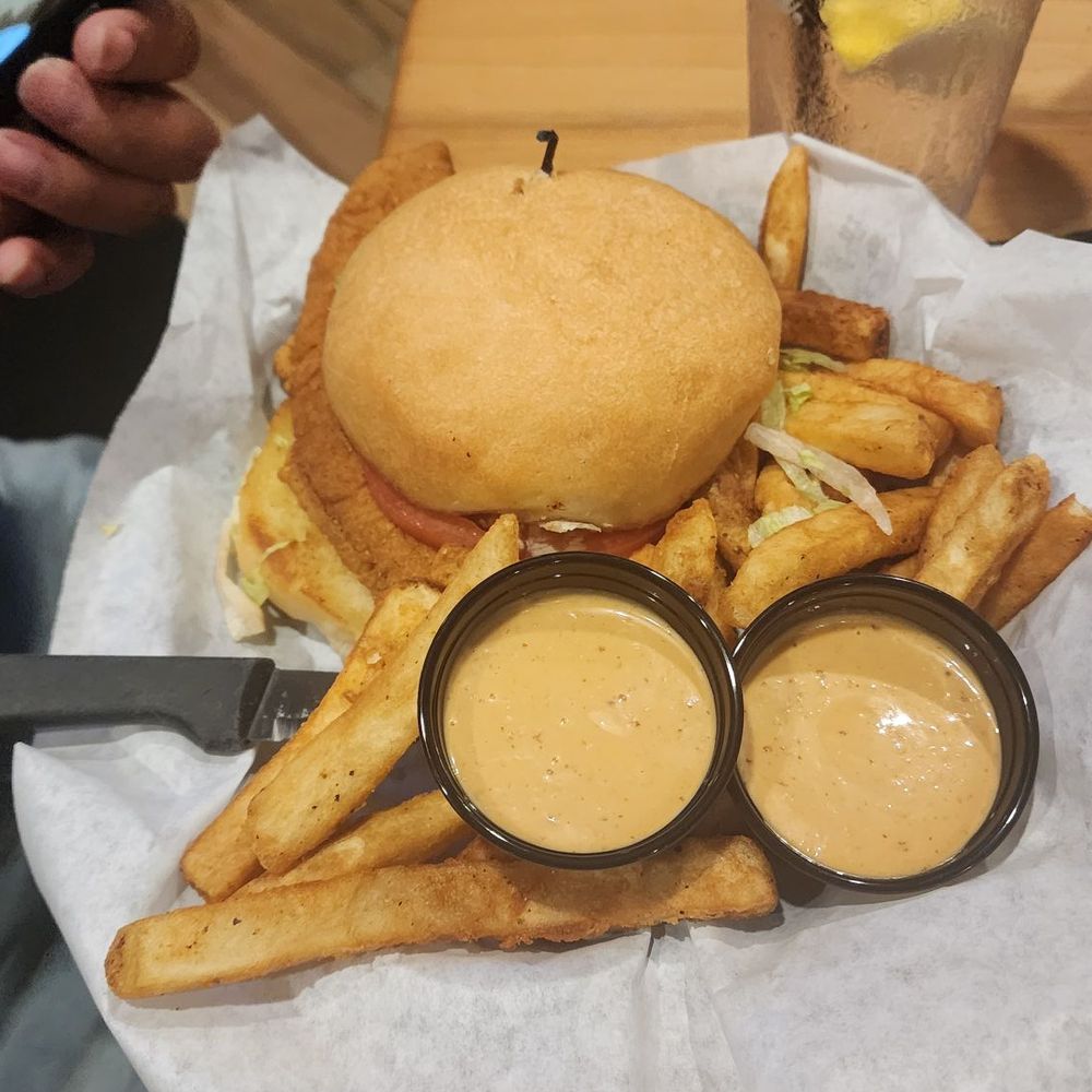 The Reef - Catfish sandwich - Seafood Near Me - Biloxi, Mississippi