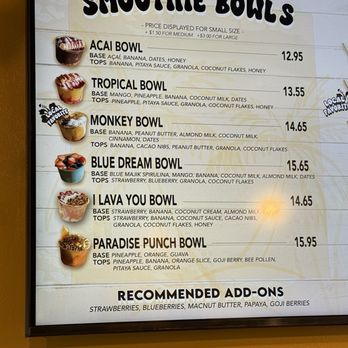 The Sunrise Shack - Menu - Coffee & Tea Near Me - Honolulu, Hawaii The Sunrise Shack - Menu - Coffee & Tea Near Me - Honolulu, Hawaii