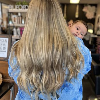 Sleek & Shear Salon - This is a must post because of that sweet baby, and that beautiful hair - Hair Stylists Near Me - Murrieta, California Sleek & Shear Salon - This is a must post because of that sweet baby, and that beautiful hair - Hair Stylists Near Me - Murrieta, California