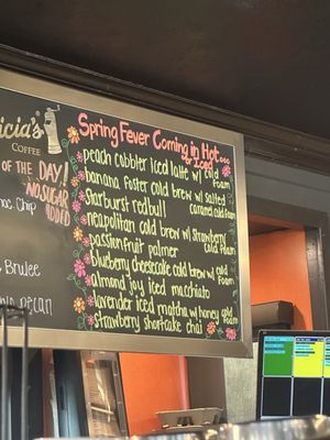 Menu photo 1 Felicia's Coffee East Greenwich, RI Menu photo 1 Felicia's Coffee East Greenwich, RI