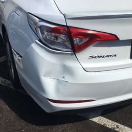 My fender bender. My fender bender.