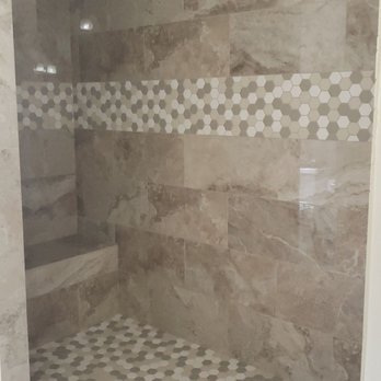 Fiesta Construction - Our beautiful huge shower! - General Contractors Near Me - Katy, Texas Fiesta Construction - Our beautiful huge shower! - General Contractors Near Me - Katy, Texas