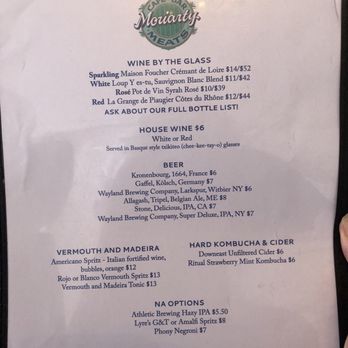 Moriarty Meats Café Bar - Drink menu - Cafes Near Me - Buffalo, New York Moriarty Meats Café Bar - Drink menu - Cafes Near Me - Buffalo, New York