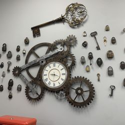 Mgn Lock-Key & Safes - Cool clock decor