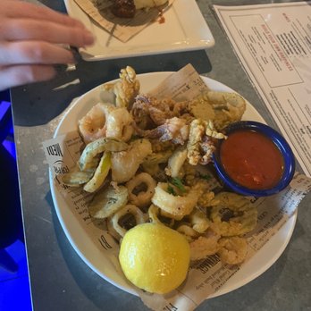 River: A Waterfront Restaurant & Bar - Calamari (happy hour $6) - Steakhouses Near Me - Wethersfield, Connecticut River: A Waterfront Restaurant & Bar - Calamari (happy hour $6) - Steakhouses Near Me - Wethersfield, Connecticut