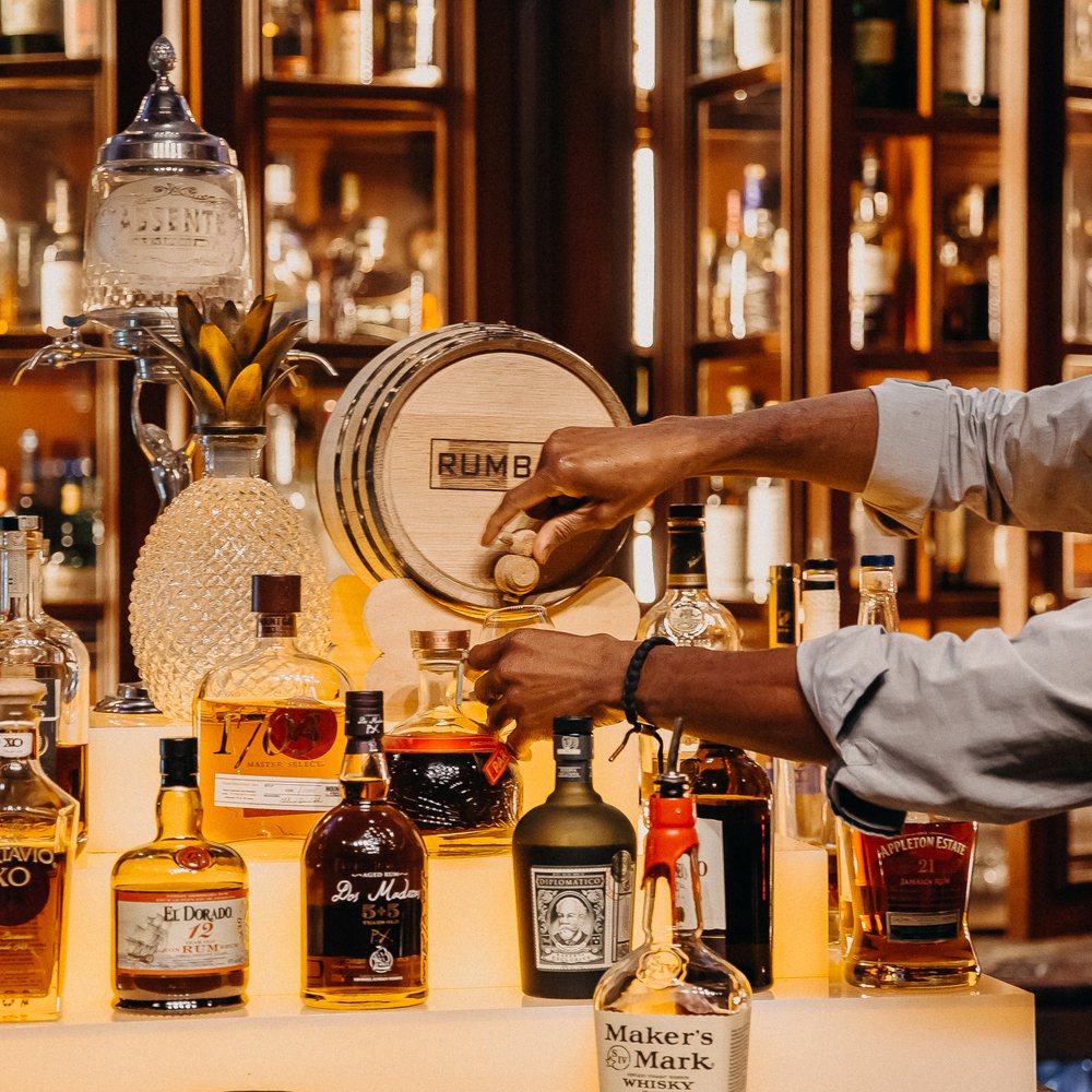 Rum Bar - Mount Gay Black Barrel Rum - Barrel rested at the Ritz for added flavor. - Bars Near Me - Key Biscayne, Florida Rum Bar - Mount Gay Black Barrel Rum - Barrel rested at the Ritz for added flavor. - Bars Near Me - Key Biscayne, Florida