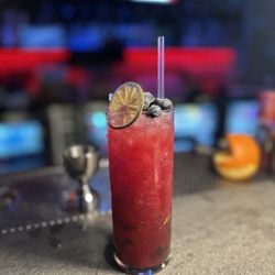 Sushi Sake - Hollywood Blvd - Blueberries from Japan Mojito
