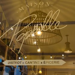 Maison Popeille - Window sign