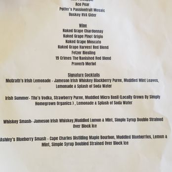 McGrath's Burger Shack - Menu - Burgers Near Me - Chesapeake, Virginia McGrath's Burger Shack - Menu - Burgers Near Me - Chesapeake, Virginia