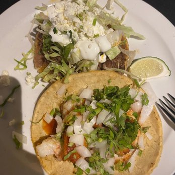 My Cocina - Chile Garlic Shrimp Taco and Sopes - Mexican Near Me - Streamwood, Illinois