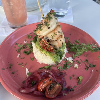 Outpost Kitchen - Shrimp on the Barbie - Breakfast & Brunch Near Me - Costa Mesa, California Outpost Kitchen - Shrimp on the Barbie - Breakfast & Brunch Near Me - Costa Mesa, California