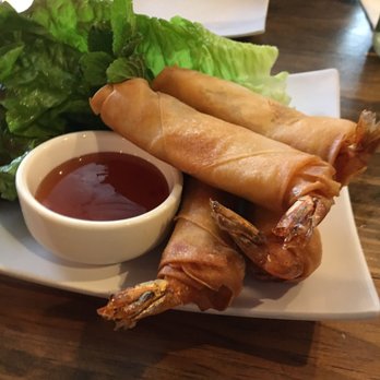 Ginger and Lemongrass - Chicken with shrimp spring rolls - Vietnamese Near Me - Whitestone, New York Ginger and Lemongrass - Chicken with shrimp spring rolls - Vietnamese Near Me - Whitestone, New York