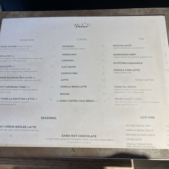 Yala Coffee - Menu - Coffee & Tea Near Me - Silver Lake, California Yala Coffee - Menu - Coffee & Tea Near Me - Silver Lake, California