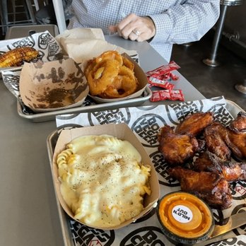Boss ChickNBeer - Chicken wings ,Mac and cheese, and corn ribs. The food was excellent, and it's a comfortable,friendly atmosphere. We will go back for sure. - Chicken Wings Near Me - Berea, Ohio Boss ChickNBeer - Chicken wings ,Mac and cheese, and corn ribs. The food was excellent, and it's a comfortable,friendly atmosphere. We will go back for sure. - Chicken Wings Near Me - Berea, Ohio