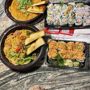 The Flying Fish - Mmmm pasta fusion dishes. - Japanese Near Me - Richmond Hill, Ontario