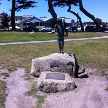 Lovers Point Park - Even art is prominent here, brass sculptures of kids I believe - Parks Near Me - Pacific Grove, California Lovers Point Park - Even art is prominent here, brass sculptures of kids I believe - Parks Near Me - Pacific Grove, California