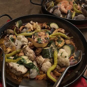 Esteban Restaurant - Vegetarian paella - Spanish Near Me - Monterey, California