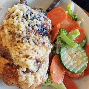 Bravo Restaurant - Chicken rotisserie  with veggies - Italian Near Me - Aiea, Hawaii