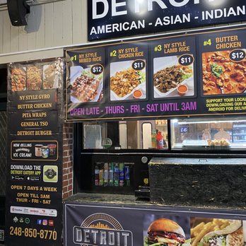Detroit Eatery - The front of the restaurant! - Greek Near Me - Royal Oak, Michigan