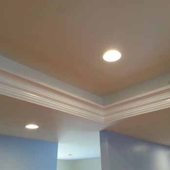 2 Piece Crown Molding In Dropped Ceiling Yelp