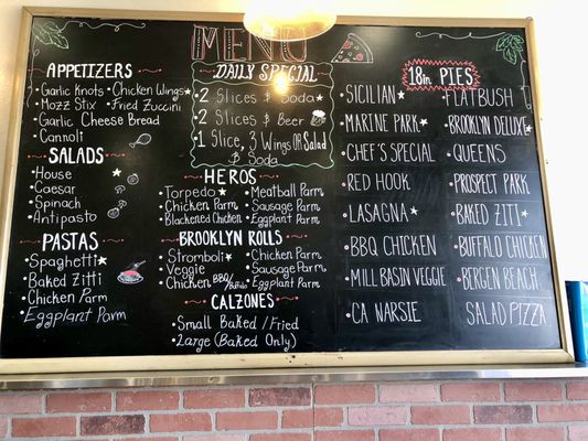 Menu photo 1 Brooklyn Boyz Pizza Oceanside, CA