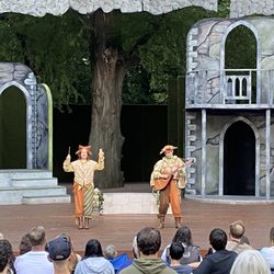 Shakespeare In The Park - Globe Players in "12th Night".