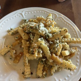 Sage Social Eatery - Garlic and Feta Fries - Latin American Near Me - Covina, California Sage Social Eatery - Garlic and Feta Fries - Latin American Near Me - Covina, California