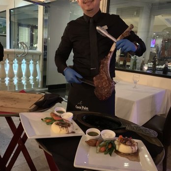 Coco Palm Restaurant - Tomahawk steak cut table side - Cuban Near Me - Pomona, California Coco Palm Restaurant - Tomahawk steak cut table side - Cuban Near Me - Pomona, California