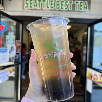 Seattle Best Tea - Ti Kuan Yin Tea with Boba - Coffee & Tea Near Me - Seattle, Washington Seattle Best Tea - Ti Kuan Yin Tea with Boba - Coffee & Tea Near Me - Seattle, Washington