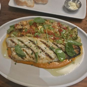 North Italia - Branzino with veggies - Italian Near Me - Austin, Texas North Italia - Branzino with veggies - Italian Near Me - Austin, Texas