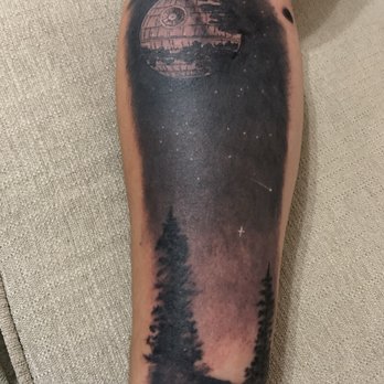 Emerald Tattoo & Piercing - Lodi - Death Star by Elf - Tattoo Near Me - Lodi, California Emerald Tattoo & Piercing - Lodi - Death Star by Elf - Tattoo Near Me - Lodi, California