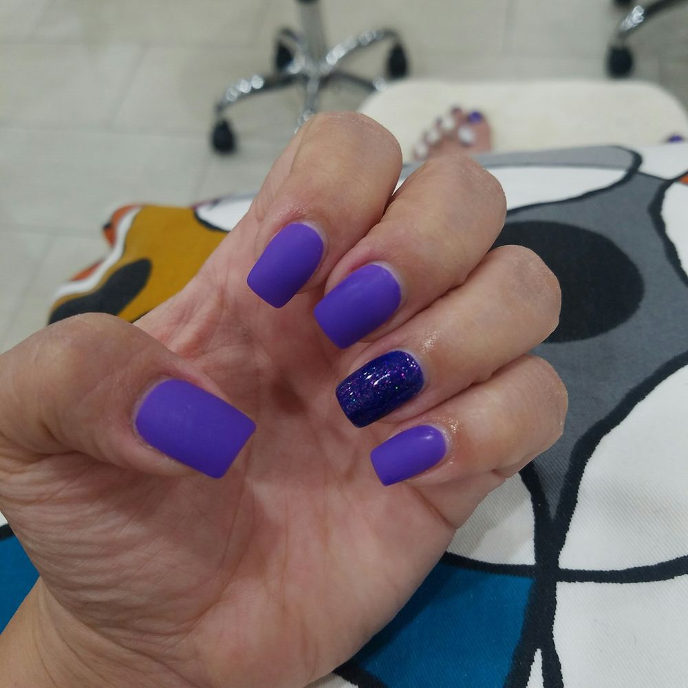 Elite Nails & Spa - They have my favorite shade of purple here! Nails by Ann. - Nail Salons Near Me - Placentia, California Elite Nails & Spa - They have my favorite shade of purple here! Nails by Ann. - Nail Salons Near Me - Placentia, California