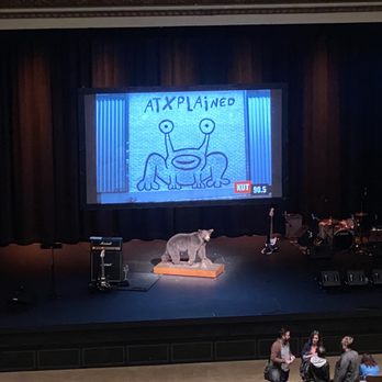 Hogg Memorial Auditorium - View from Row L, seat 1 in balcony - Venues & Event Spaces Near Me - Austin, Texas