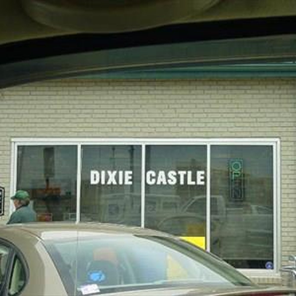 Storefront of The Dixie Castle on E. Baltimore St. in downtown Jackson, TN. Storefront of The Dixie Castle on E. Baltimore St. in downtown Jackson, TN.