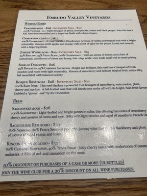 Embudo Valley Vineyards by null