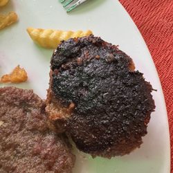 Amadeus Cafe - Burnt food