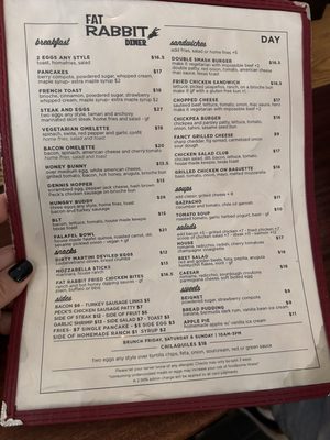 Menu photo 1 Fat Rabbit Brooklyn, NY