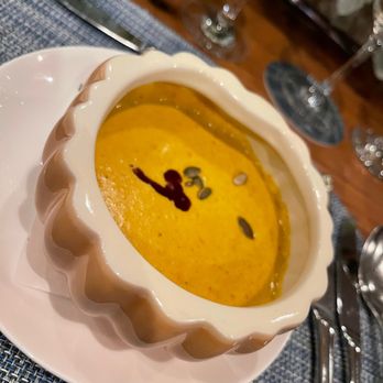 The Conservatory - Pumpkin Soup - New American Near Me - Half Moon Bay, California