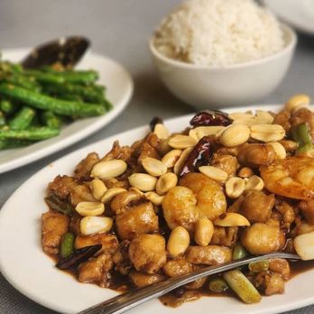 China Palace Restaurant - Kung-Pao Two Flavors (Shrimp and Chicken) - Chinese Near Me - Tustin, California
