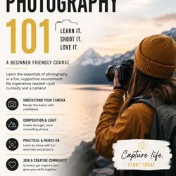 School of Photography - Photography 101 In-Person Courses