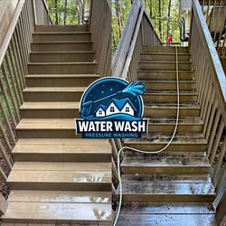 Water Wash - Before & After Commercial Apartment Stairs Cleaning