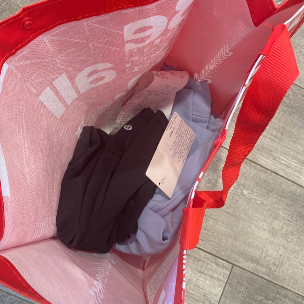Lululemon - My husband said it's for my birthday, couldn't they make an effort to fold the stuff? - Men's Clothing Near Me - Pleasanton, California Lululemon - My husband said it's for my birthday, couldn't they make an effort to fold the stuff? - Men's Clothing Near Me - Pleasanton, California
