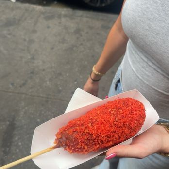 Sweet Churros - Mozzarella stick with Cheeto - Coffee & Tea Near Me - New York, New York