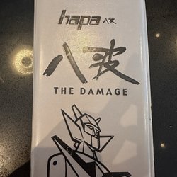 Hapa Sushi Grill & Sake Bar - Lodo - I thought this was funny