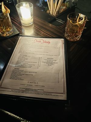 Menu photo 6 Dear John’s Culver City, CA