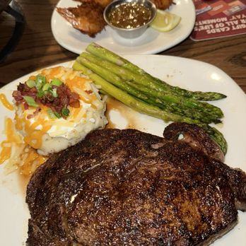Outback Steakhouse - Ribeye with coconut shrimp - Steakhouses Near Me - Sacramento, California Outback Steakhouse - Ribeye with coconut shrimp - Steakhouses Near Me - Sacramento, California